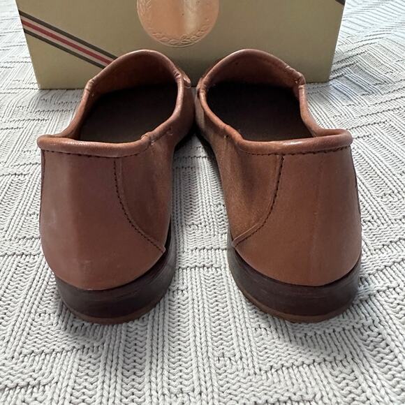 Vintage Evans brown leather driving loafers size 10.5 main image 6